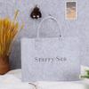 Bolsa de Fieltro Celebridad de Internet Misma Selección Bolso de Mano No Tejido Bolsa Tote Bolsa No Tejida Bolsa de Regalo de Mano