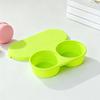 Contenedores de silicona para snacks Fiambrera de silicona Fiambrera calentable apta para microondas Snacks específicos para bebés