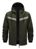 Chaqueta abrigo con capucha versátil de moda informal para deportes al aire libre para hombre, transfronteriza, comercio exterior Amazon