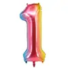 Gao Fei Globo Digital de Película de Aluminio versión americana delgada versión delgada de 40 pulgadas decoración de escena de cumpleaños globo de papel de aluminio al por mayor