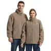 Comercio Exterior Transfronterizo Moda Chaqueta Casual de Terciopelo Doble Cara para Hombre Otoño e Invierno Chaqueta Cálida de Terciopelo con Cuello Alto Top Versátil
