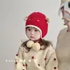 Adorable y Súper Adorable Oveja Bebés Niños y Niñas Infantes y Niños Pequeños Meses Pequeños Otoño e Invierno Cálido Protección para Orejas Gorro de Lana Tejido