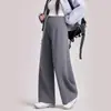 Calça Flare Macia para Maternidade Outono/Inverno 2026 com Suporte para Barriga e Cordão, Calça Longa Casual de Alta Qualidade para Gestantes