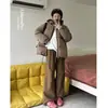 Versión de Piel de Oveja~Zapatillas de Cuero Genuino Rosa de Oso Fresa para Mujer con Aumento de Altura Oculto, Zapatillas Deportivas Casuales