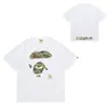 Dropshipping Marca de Moda High Street 240g Camiseta Cartoon de Alta Qualidade Manga Curta Comércio Exterior Atacado Transfronteiriço Unissex Top Camiseta Tendência