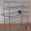 Carrito de Transferencia de Materiales para Rack de Bandejas SMT Rack de Almacenamiento Acero Inoxidable Cromado Parche Antiestático Rack de Línea de Pico Único Doble Pico