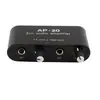 Entrada Balanceada de Canal Duplo Instrumento de Áudio Alto-falante Microfone com Fio Sem Fio Pré-amplificador de Microfone