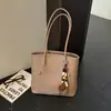 Bolsa feminina de grande capacidade transfronteiriça 2026 nova moda outono versátil bolsa tote para o dia a dia, bolsa de ombro