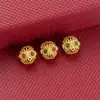 Ojo de libélula hueco de oro antiguo de Nepal accesorios de oro viejo de 18 quilates pulsera DIY accesorios de pulsera