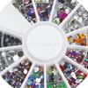 Uñas, uñas, joyas para uñas, taladro para uñas, taladro mixto, material para bricolaje, taladro acrílico, uña postiza, destello, taladro de gota de diamante
