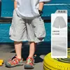 Ropa Infantil Niños Shorts con Protección Solar 2026 Verano Nuevo Estilo Pantalones Frescos de Cinco Cuartos para Niños Pantalones Rectos Casuales de Verano para Niños Grandes