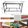 Mesa de Fogo Dobrável Retangular Doméstica Multi-Funcional Grelha de Fogo Mesa de Aquecimento de Inverno Uma Mesa Multi-Uso Mesa de Centro Mesa de Aquecimento Elétrico