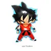 Globos de Papel de Aluminio de Dragon Ball de Dibujos Animados en Stock, Globos de Papel de Aluminio con Forma Especial de Juguete de Son Goku, Globos Mini de Dragon Ball al por Mayor