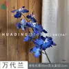 Flor Artificial Bandai Orchid de Alta Qualidade Decoração de Casamento Bandai Orchid Decoração Suave Arranjo Floral Corsage de Orquídea Phalaenopsis Buquê de Mão