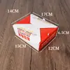 Caja para Llevar de Pollo Frito Estilo Coreano, Caja de Papel para Catering Comercial, Para Llevar Snacks, Alitas de Pollo Enteras, Filetes de Pollo, Caja de Embalaje para Nuggets de Pollo