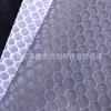 Tejido de malla sándwich con agujeros hexagonales grandes, colchón suave y transpirable, tejido de malla para ropa de maternidad e infantil, tejido de malla tipo panal deportivo