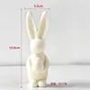 Lihome Xiangliya Conejo de Huevo Vela Aromática Vela de Conejo en Forma de Corazón Decoración de Pascua Fabricante
