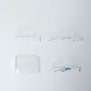 Gancho de PET PVC adhesivo fuerte transparente para agujero de avión gancho de signo de interrogación adhesivo caja de color caja de embalaje de PP gancho