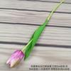 Flor artificial Tulipa Flor falsa Armário de vinho para casa Buquê decorativo Mesa de jantar Layout de cena externa Flor pequena Flor de seda