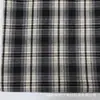 Tela de cuadros teñida en hilo cepillado de otoño e invierno en stock para exportación de ropa, ropa de hombre y mujer, ropa infantil, material para pantalones, tela para camisas