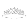 Niños y Niñas Princesa Corona Simple Linda Diadema Bebé Festival Actuación Accesorios para el Cabello Corona de Cumpleaños Corona para Pastel