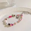 Colgante de Mariposa Estilo Dulce Fresco Dopamina Cadena de Teléfono con Cuentas Chica Picante Accesorio para Cámara Encanto de Instagram Accesorio Y2K