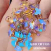 100 Piezas de Pedrería para Uñas, Pedrería Aurora, Pedrería Forma Fantasma, Pedrería New York Storm, Pedrería Hotfix al por Mayor
