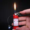 708 Extintor de Incêndio Iluminado Criativo e Personalizado Isqueiro Inflável Isqueiro Multifuncional Modelo de Fogo Acendedor Atacado