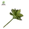 Flor Artificial pegamento suave suculenta rosa de una sola cabeza guirnalda accesorios combinación diy planta verde en maceta decoración escritorio bonsái