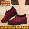 Tienda Insignia Bujinxuan Zapatos de Algodón del Viejo Pekín para Personas Mayores y Abuelas Zapatos de Felpa de Invierno para Personas Mayores Zapatos Cálidos de Otoño e Invierno para Personas Mayores