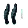 Guantes de silicona verde de doble cara anti-quemaduras antideslizantes para peluquería, algodón aislante para rizador, guantes de alta temperatura, fabricantes, venta al por mayor