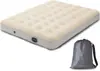 Colchón Inflable de PVC Hecho en Fábrica D, Plegable Individual/Doble, Afelpado, para Uso en Casa y Coche, Alta Capacidad de Carga, Portátil para Acampar