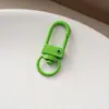 Broche de Puerta Pintado 32 mm Llavero en Forma de U Clip de Resorte para Perro Accesorio de Bolsa Juguete Clip para Colgar Piezas de Bricolaje Festival del Bote del Dragón 25 Colores