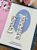 Pulseira Magnética com Laço Estampada Série Color Kitty Adequada para Apple Watch Iwatch Geração 12 11/10 Ultrase