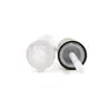 Suministro de fábrica tubo vacío de brillo labial de plástico material de empaque de brillo labial de maquillaje 2.5-4mL inyección tubo redondo transparente de brillo labial