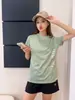 Traje Deportivo de Secado Rápido para Mujer, Nuevo Estilo de Verano, Ropa de Yoga Ligera de Seda Helada para Fitness, Pantalones Cortos Deportivos Casuales Finos, Mangas Cortas