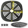 Accesorios para Freidora de Aire Plato Separador de Aceite Parrilla Separadora de Aceite Rejilla Filtro de Aceite Separador Lámina para Cocinar al Vapor Juego de Bandejas para Hornear Base de Silicona Rejilla
