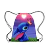 Amazon Nuevo punto punto Bolsa de Hombro con Cordón y Bolsillo Bolsa de Almacenamiento con Cordón Mochila Deportiva Bolsa con Cordón Baloncesto
