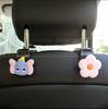 Suministros creativos para automóviles, gancho para el asiento trasero del automóvil, gancho para el asiento trasero del automóvil, gancho pequeño para el automóvil, lindo
