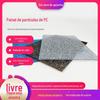 Pc particle board fábrica direta litchi grão cristal pc diamond particle board estofamento placa de partículas de policarbonato
