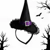 Acessórios de Cabelo Divertidos de Halloween, Adereços de Foto Atmosféricos, Tiara, Grampo de Cabelo Estilo Maligno Escuro, Adereço de Cabeça de Diabinho