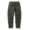 Comercio Exterior Transfronterizo Nuevos Pantalones Cargo Multibolsillos para Hombre Juvenil al Aire Libre Color Sólido Casual Simples Leggings Diarios Pantalones Casuales