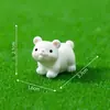 Nuevas figuras de paisaje en miniatura, con 12 diseños diferentes de animales pequeños. Estas adorables figuritas de animales de dibujos animados están hechas de resina y son perfectas para paisajes en miniatura.