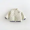 Jaqueta Acolchoada de Algodão com Desenho para Meninos 2026 Nova Jaqueta Baseball Acolchoada de Inverno para Bebê Menino Casaco de Algodão Infantil zdw6644