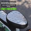 Four Seasons Universal Veículo Elétrico Alumínio Superfície Capa de Almofada Protetor Solar Impermeável Bicicleta Equitação Almofada Sela Capa de Almofada Dianteira e Traseira