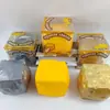 Artículo popular de comercio exterior: Queso simulado grande de 11 CM, relleno de queso y harina, juguete antiestrés de rebote rápido para adultos