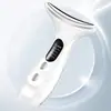 Instrumento de belleza para el cuello portátil nuevo transfronterizo carga en casa luz de color lifting masajeador de rostro en V instrumento de belleza para el cuello de importación