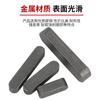 Acero A3 tipo hierro pasador de llave plana pasador de cabeza redonda pasador de eje barra de llave semicircular pasador de barra llave cuadrada barra M3M4M5M5-M36
