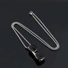 Nova Internet Celebridade Moda Óculos de Sol Hip-Hop Colar Titanium Aço Cadeia Moda Feminina Longa Moda Masculina Pingente Personalidade Masculina Pingente para Casal