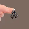 Corea del Sur Dongdaemun Clip de Agarre Pequeño con Pedrería Negra Accesorios para el Cabello tamaño pequeño Pinza para Flequillo Pelo Suelto Lateral Pinza para el Cabello de Mujer